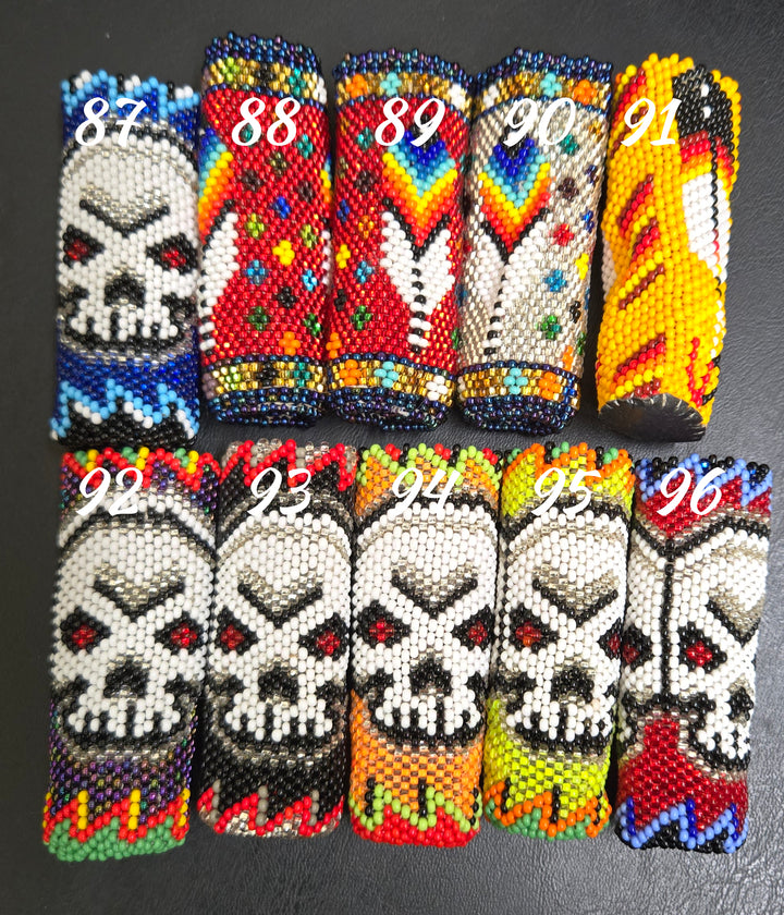 Beaded Lighter Case Holder