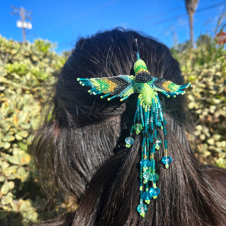 Hummingbird Barrette