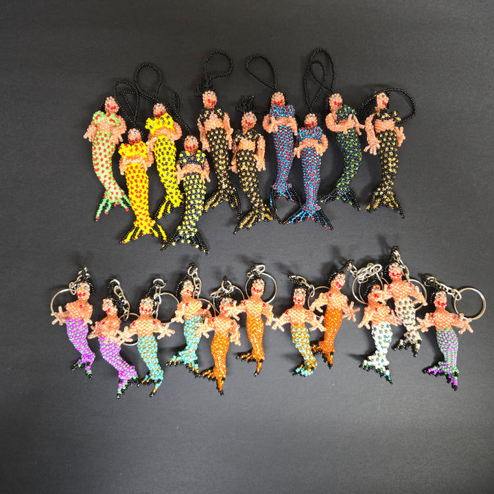 Mermaid Ornaments and Key Chains