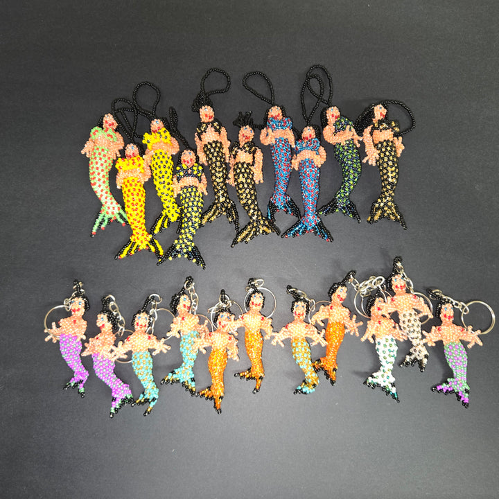 Mermaid Ornaments and Key Chains