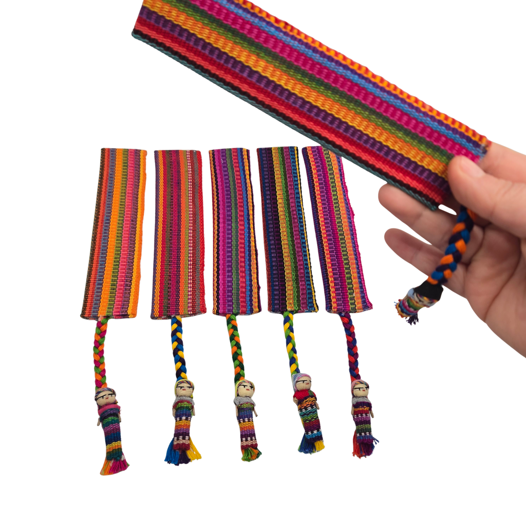 Bundle of 12 Worry Dolls 2" Tall
