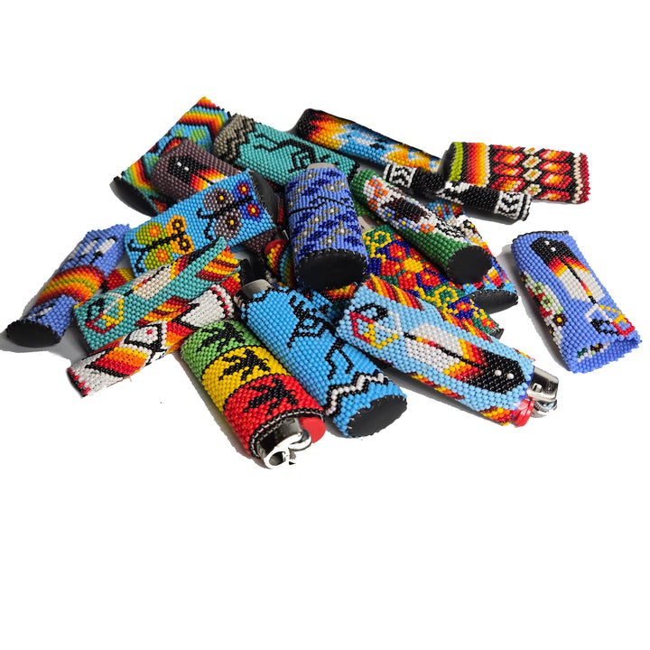 Beaded Lighter Case Holder