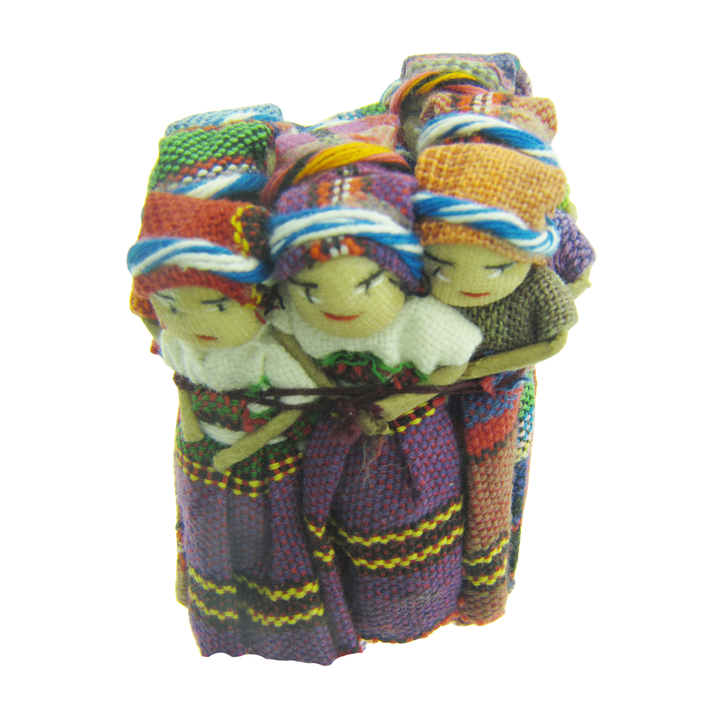 12-Pack 2" Guatemalan Worry Dolls – Sleep Aid & Anxiety