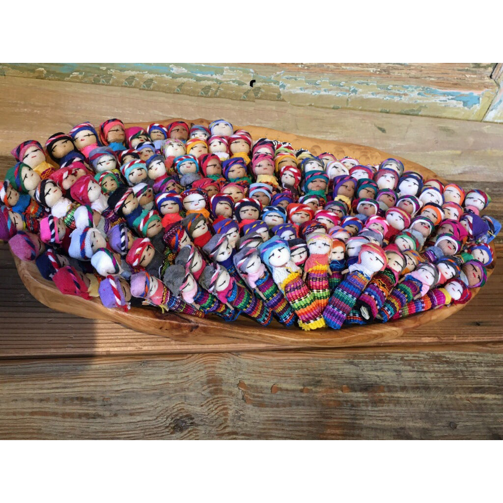 Bundle of 12 Worry Dolls 2" Tall