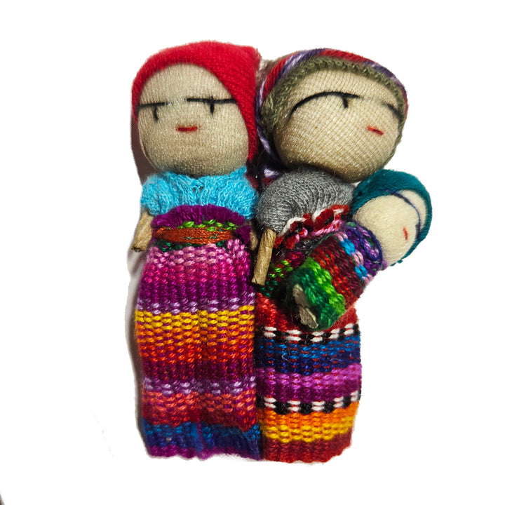 Bundle of 12 Worry Dolls 2" Tall