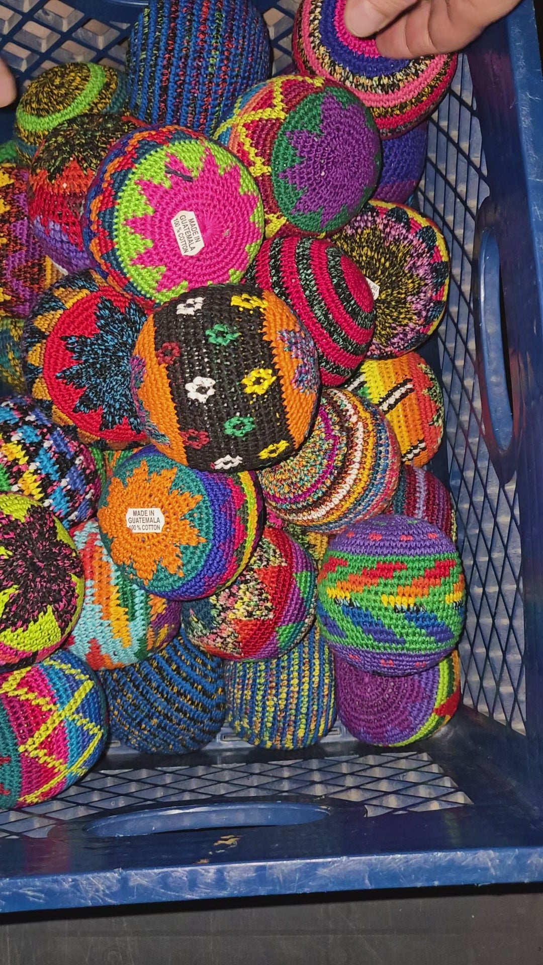 Extra Large Hacky Sack Footbag Video