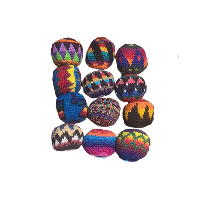Handmade Hacky Sacks Crochet Footbags