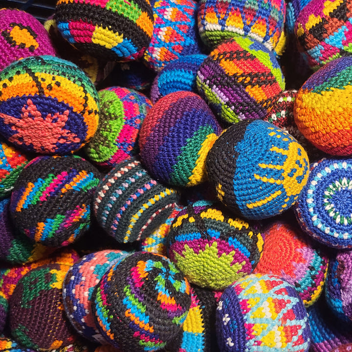 Handmade Hacky Sacks Crochet Footbags